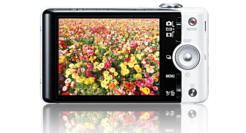 DSC-WX100 特長 : 高精細液晶＆かんたん操作 | デジタルスチルカメラ