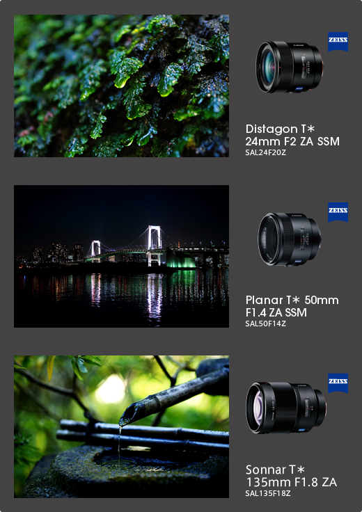 α58 特長 : おすすめレンズ＆アクセサリー | デジタル一眼カメラα