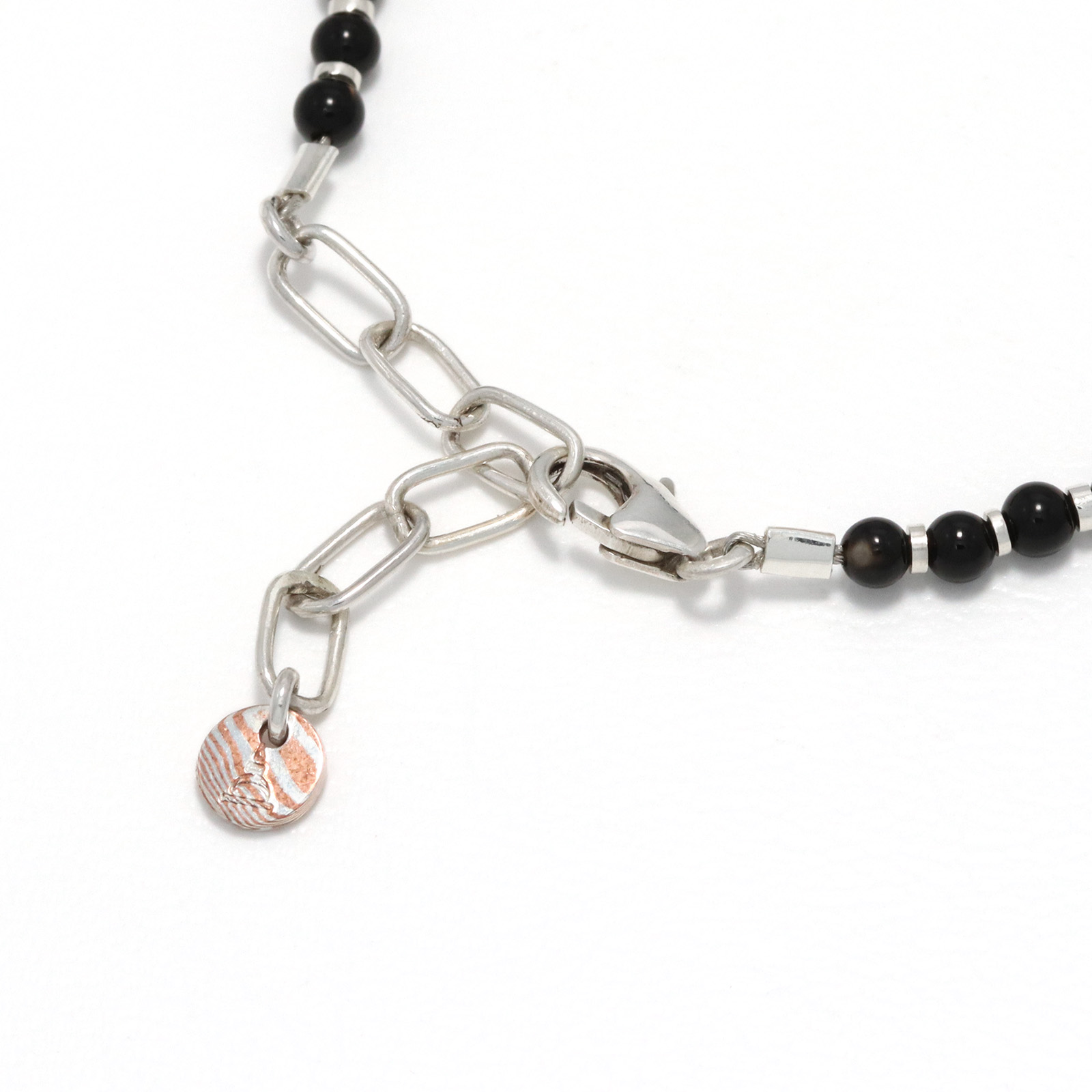 Suman Dhakhwa（スーマンダックワ） MOKUME Slice Beads Bracelet