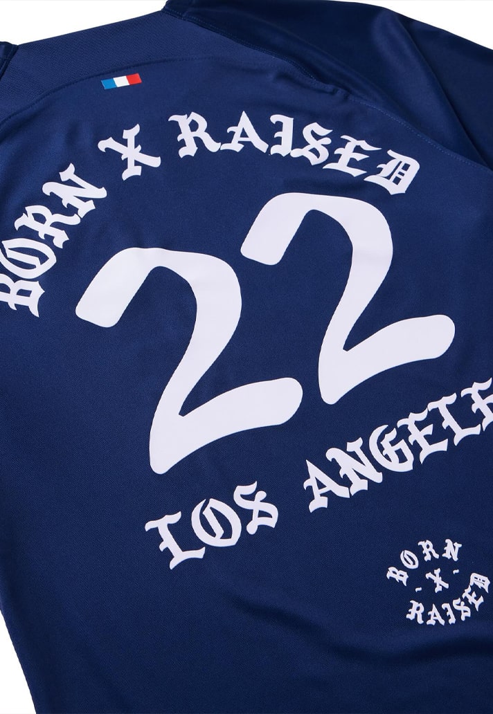 Born X Raised Reveal PSG Collaboration - SoccerBible