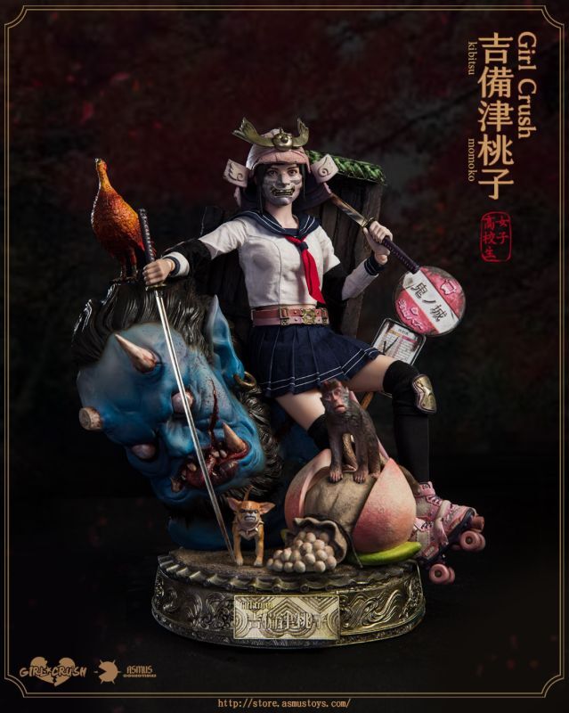 Asmus Toys 1/6 爆裂ガール 第2弾 吉備津桃子 桃太郎 GC002 フィギュア