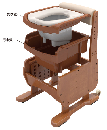 アロン化成 家具調トイレセレクトRはねあげ 自動ラップ 標準・ソフト