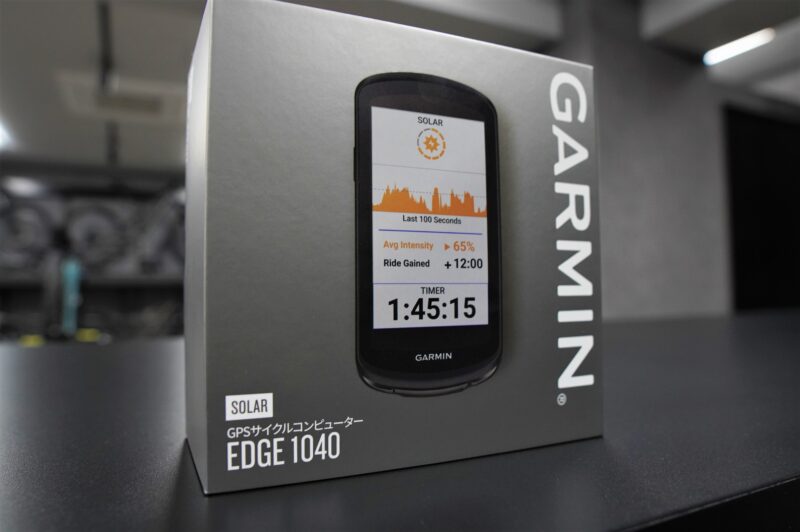 ガーミン「EDGE 1040」“BUNDLE”＆“SOLAR”2便目が入荷
