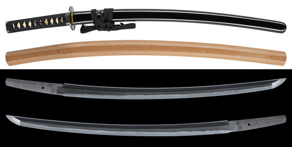 脇差 近江大掾藤原忠広 附 黒呂塗鞘脇差拵(WA-020325)｜刀・日本刀の