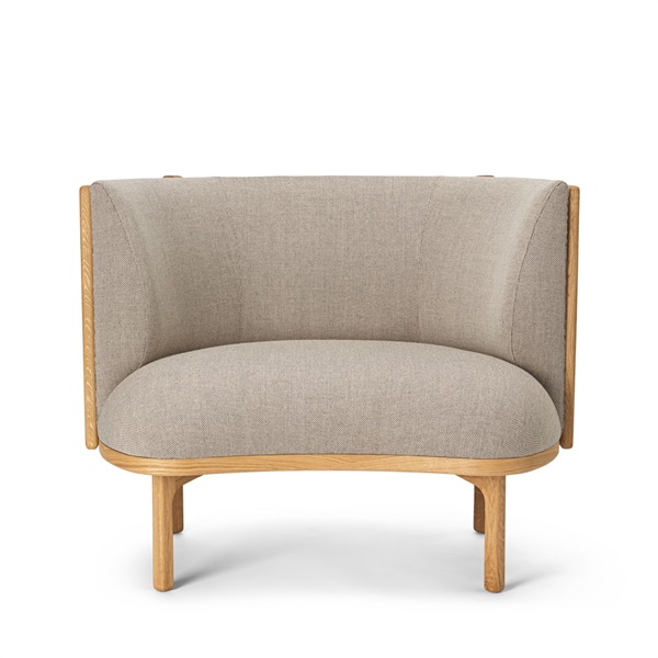 RF1904 サイドウェイ ラウンジチェア / オーク材 オイル仕上げ / Re