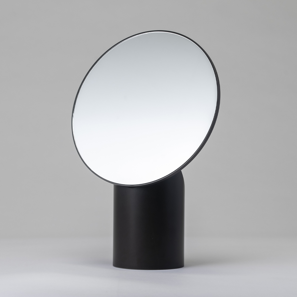 ナピュア メイクアップミラー / ブラックHORIUCHI MIRROR（ホリウチ