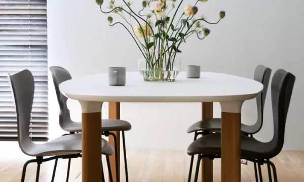 アナログテーブル JH63 W185×D105cm/ ホワイトFRITZ HANSEN（フリッツ