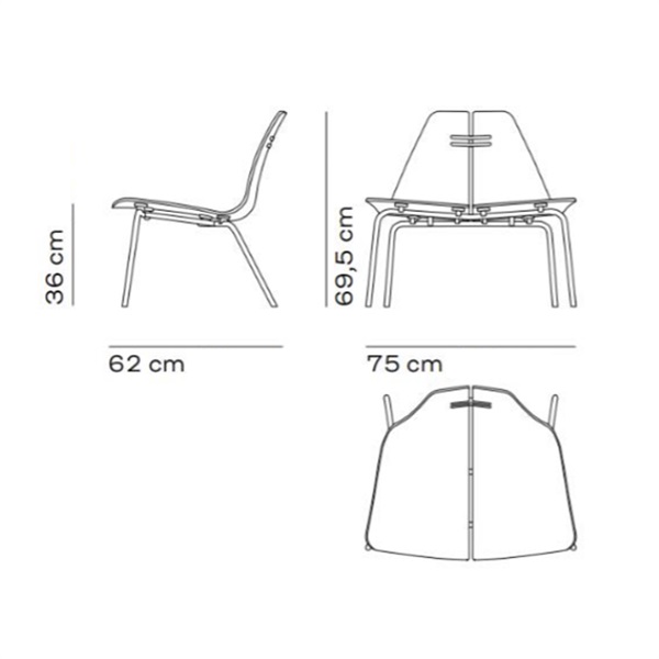 PK23 ブラック / スチールFRITZ HANSEN（フリッツ・ハンセン） | 公式