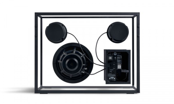 トランスペアレントスピーカー / ブラック×ブラックコード TPS