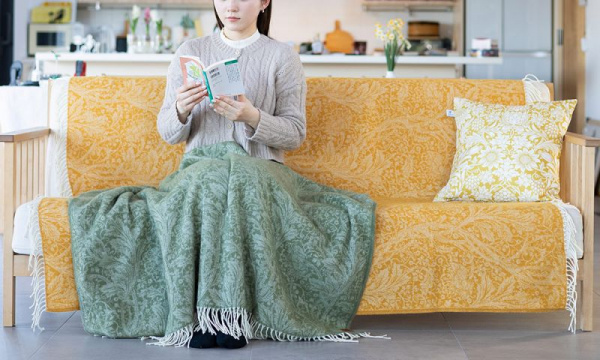 ウールスロー130×180cm / アルカディア オリーブ 【在庫限り】KLIPPAN