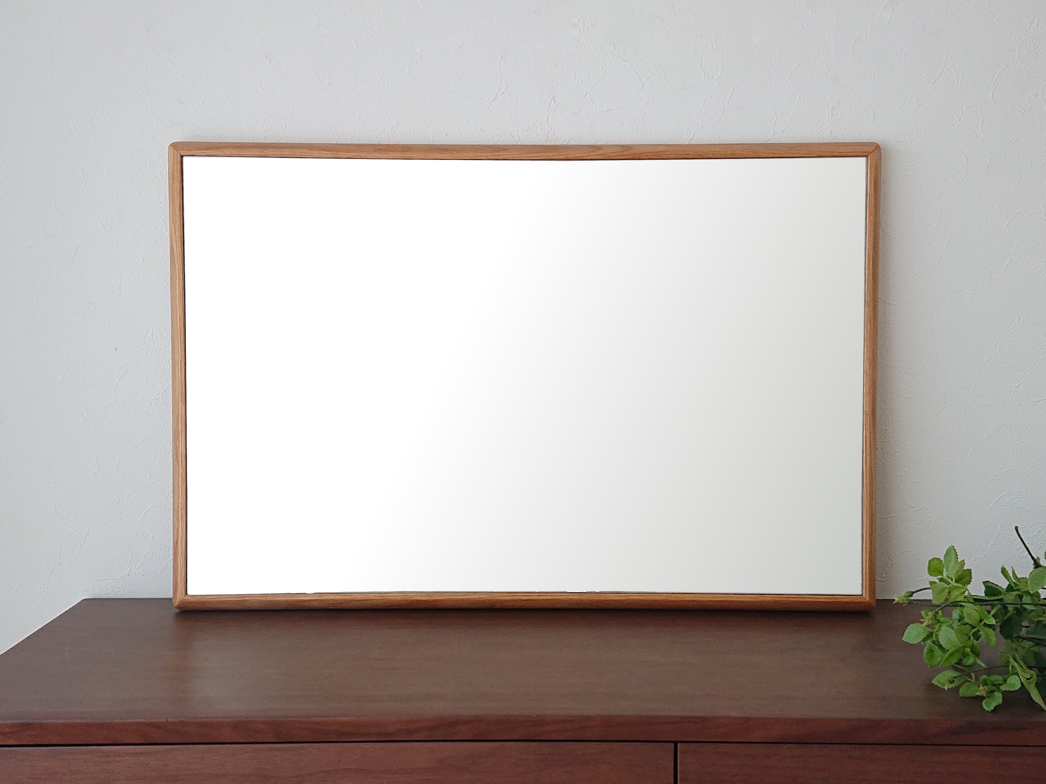 ステラ ホワイトオーク ウォールミラー W62×155 壁掛け 全身 鏡