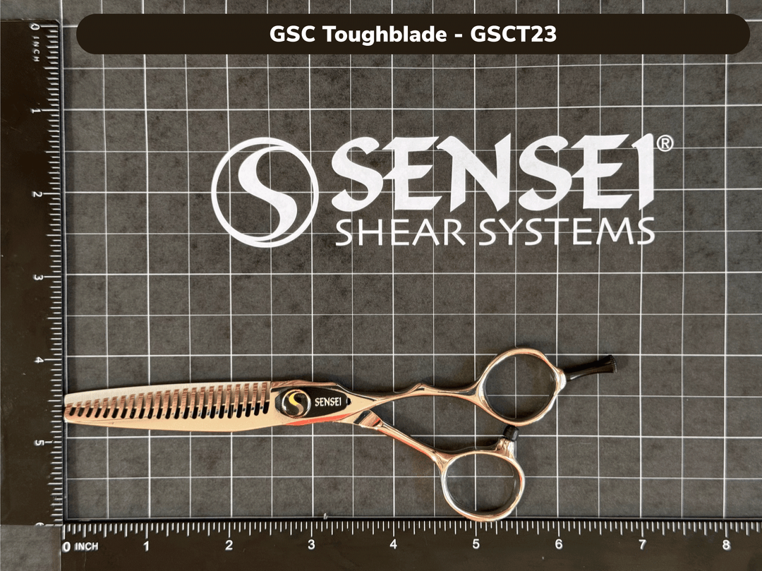 SENSEI GSC TOUGH-BLADE 23 TOOTH SEAMLESS BLENDER – Sensei Shears