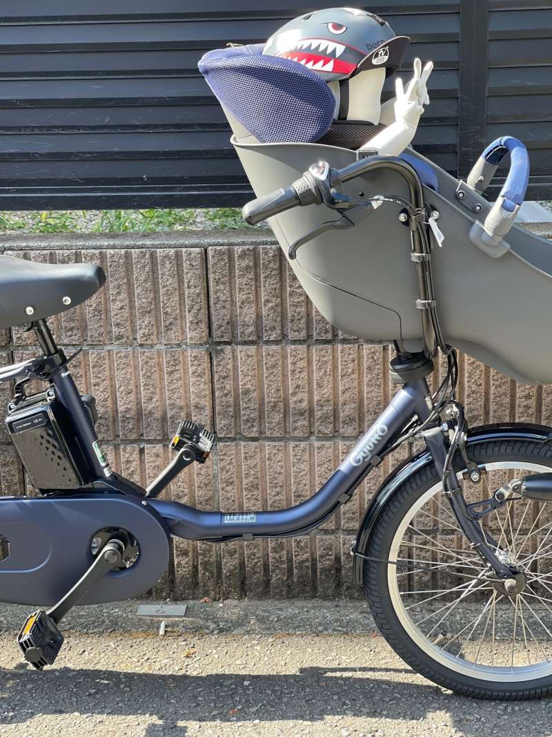 2386パナソニック13.2アンペア 20インチ子供乗せ電動アシスト自転車