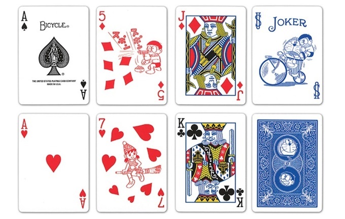 DORAEMON Bicycle Playing Cards | New Item | SEO MAGIC