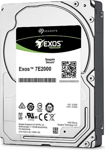 Seagate ST2000NX0253 Exos 7E2000 2TB 7.2K SATA 6Gb/s 2.5inch HDD