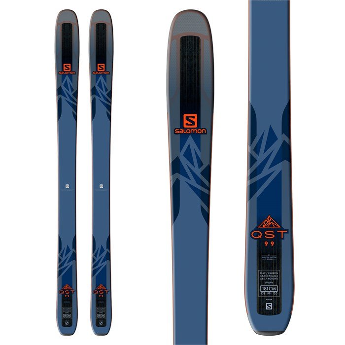 Salomon QST 99 Dark Blue / Black - Geoff's Bike & Ski Iowa City, IA