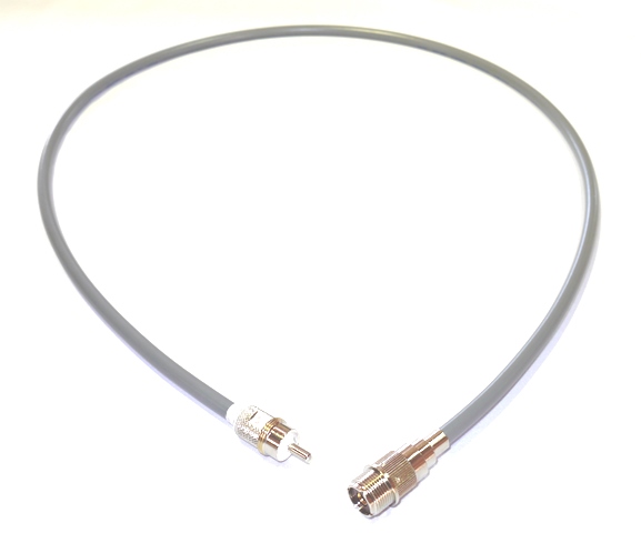 短縮型アローラインアンテナの給電同軸ケーブルセット | サガ電子工業