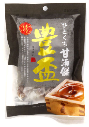 日本酒：豊盃 ひとくち甘酒餅／三浦酒造 ｜ 新潟の地酒サンマート