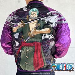 絡繰魂×ONE PIECE 「ゾロ」海賊狩りのリバーシブルスカジャン 絡繰魂