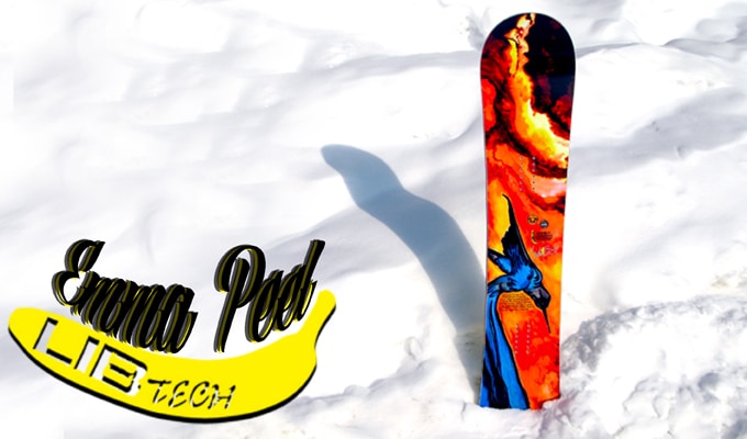 Limited Edition Emma Peel Snowboard by LibTech – Salty Peaks