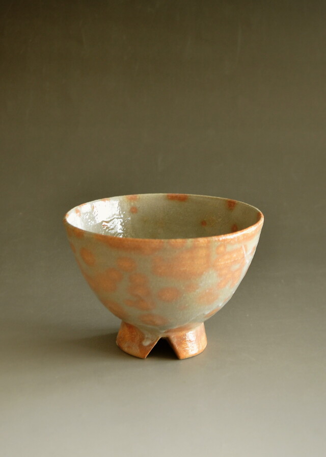 聞慶窯 千漢鳳作 紅葉呉器 茶道具