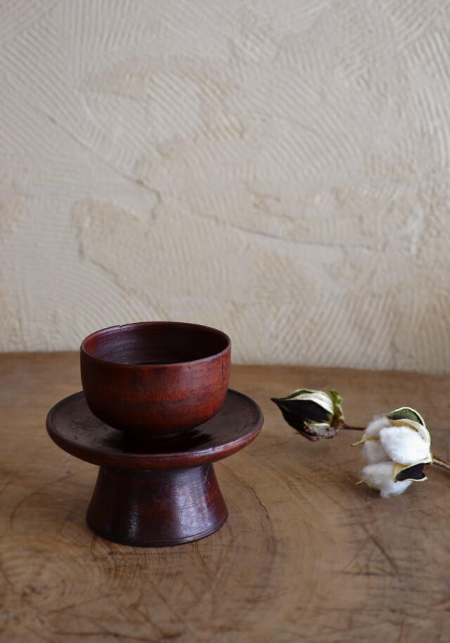 木杯 李朝木盃 酒盃 酒器 湯冷し ぐいのみ 木製酒器 Anntique Sam's