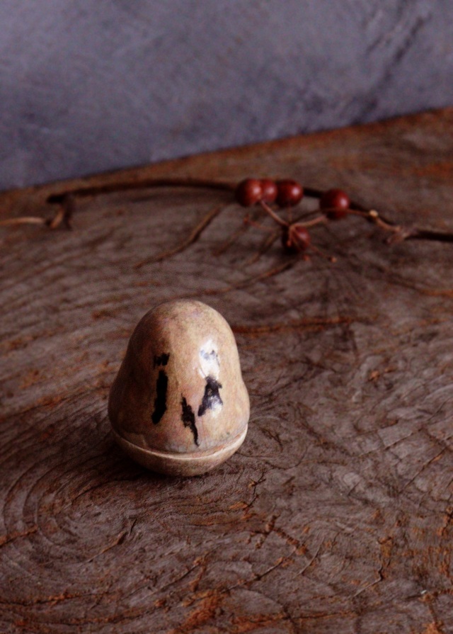 お化けの香合 ハロウィン 10月茶会 みたて 茶道具 茶器 香合