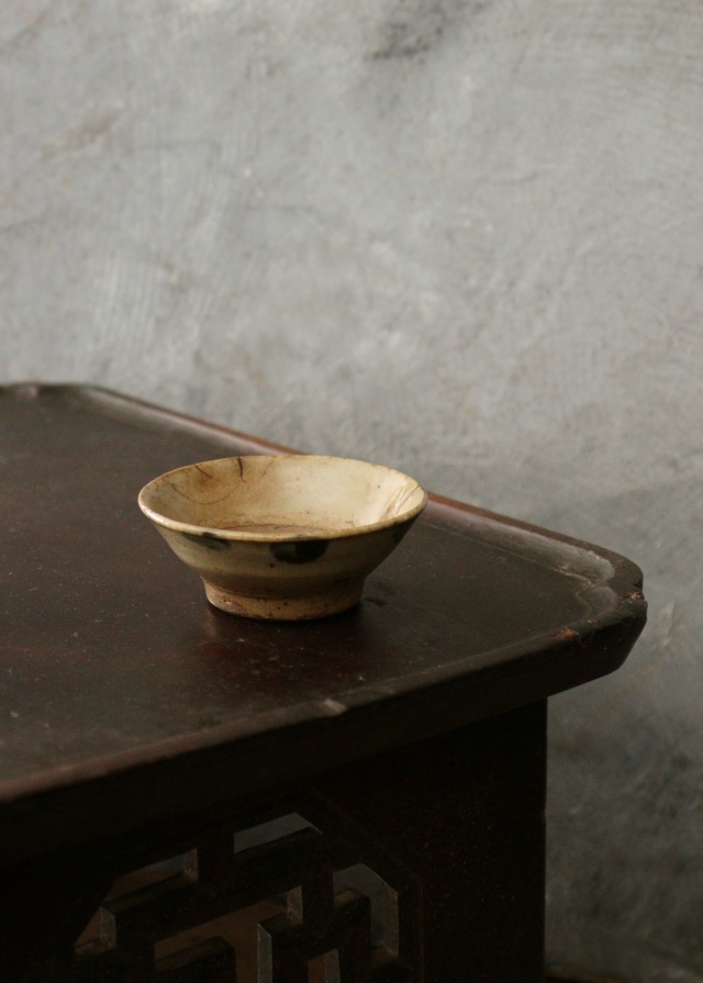 安南酒器 酒盃 皿 古陶磁 骨董 アンティーク