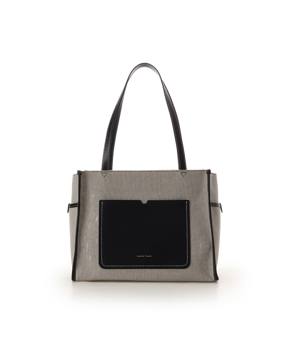 シャンブレーマルチトートバッグ(FREE ブラック): Samantha Thavasa
