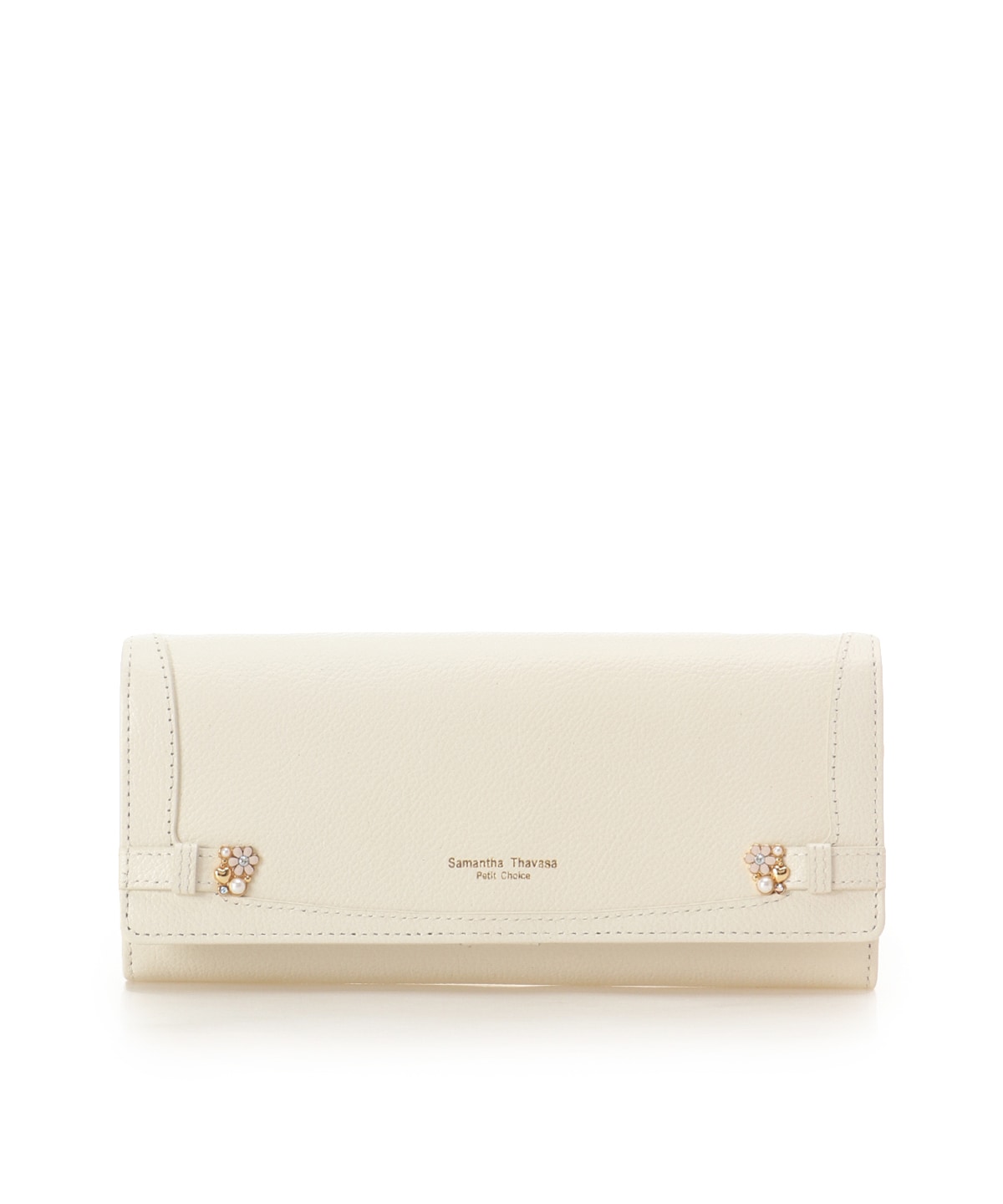 サイドブローチ 長財布(FREE オフホワイト): Samantha Thavasa Petit
