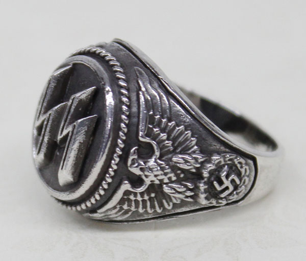 S＆Graf / 【3447】NS. サイドイーグルリング[SS]