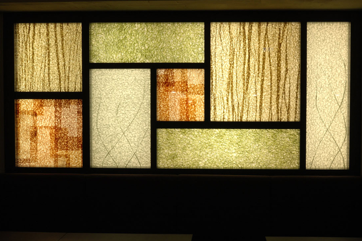 和紙入り合わせ：製品一覧：特殊合わせガラス｜強化ガラス・合わせ