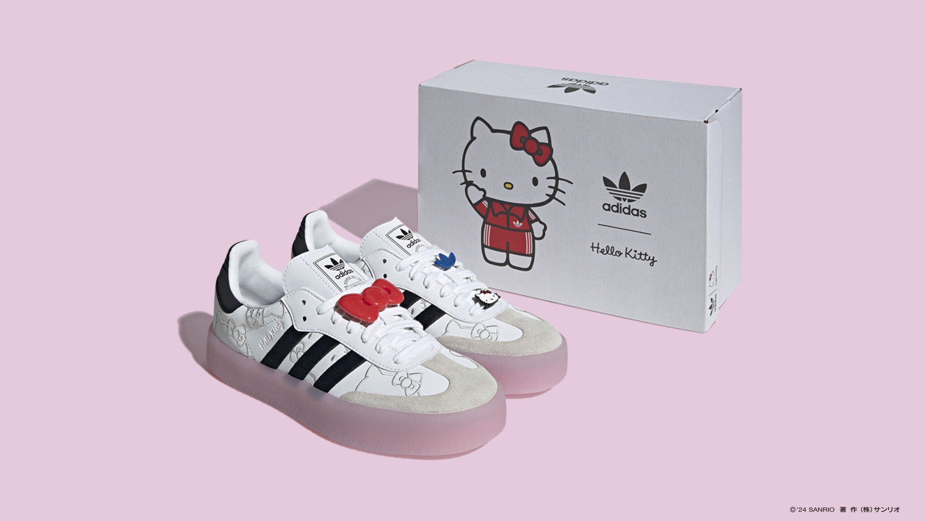 アディダスとハローキティのコラボコレクションから最新作が登場
