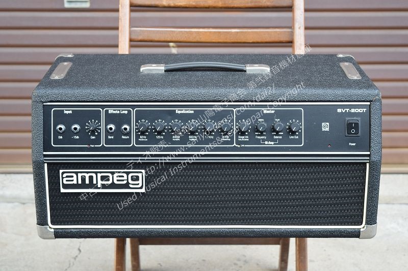 AMPEG SVT-200T ベースアンプヘッド｜中古 山陽電子商会 第弐録音機材倉庫