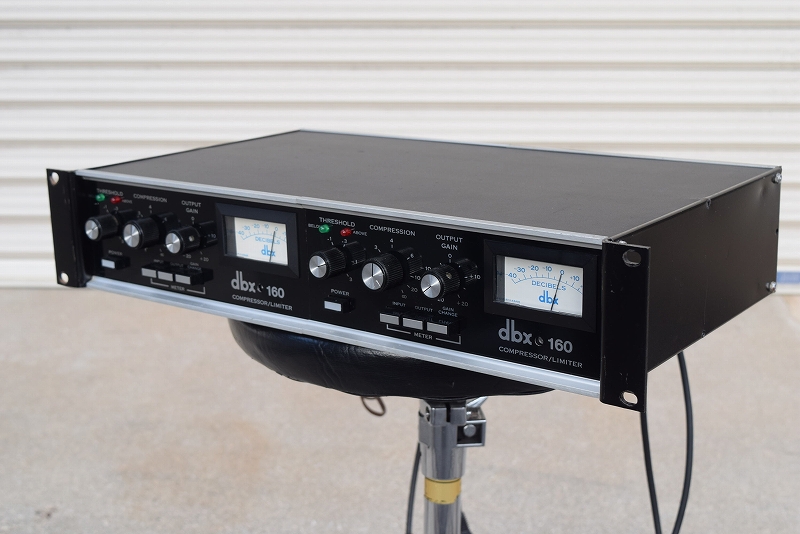 中古音響機材 DBX 160 ビンテージコンプレッサー 2台セット 通信販売