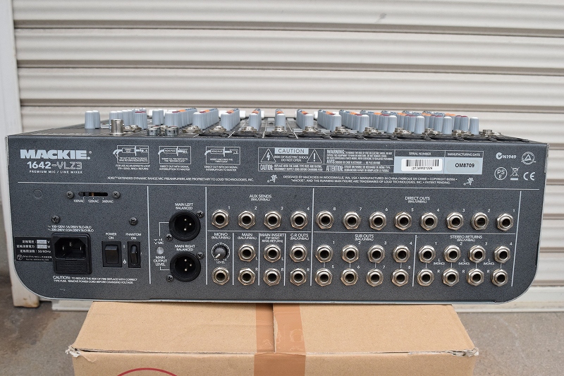 MACKIE マッキー1642-VLZ3 16chミキサー| 中古 山陽電子商会 第弐録音