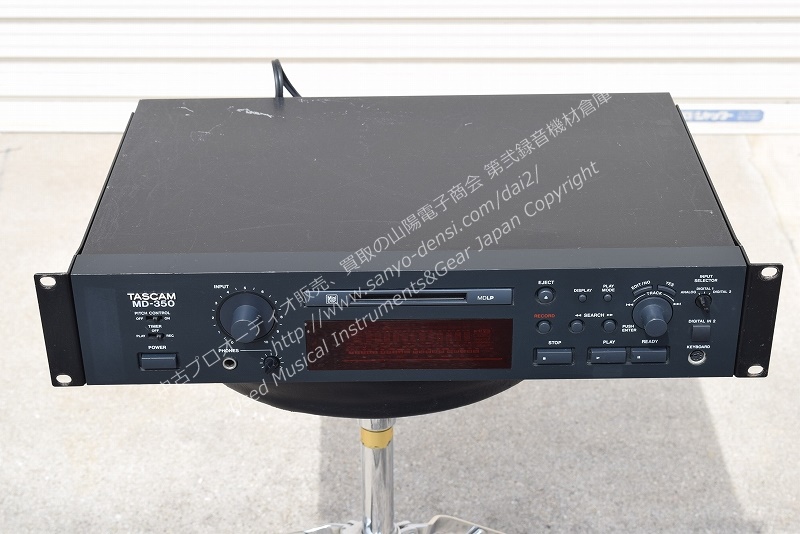 TASCAM MD350 MDレコーダー｜中古 山陽電子商会 第弐録音機材倉庫 全国