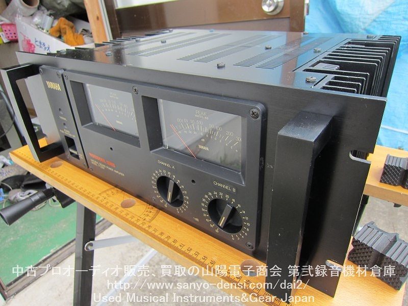 中古音響機材】 YAMAHA P2200 PAパワーアンプ 全国通信販売