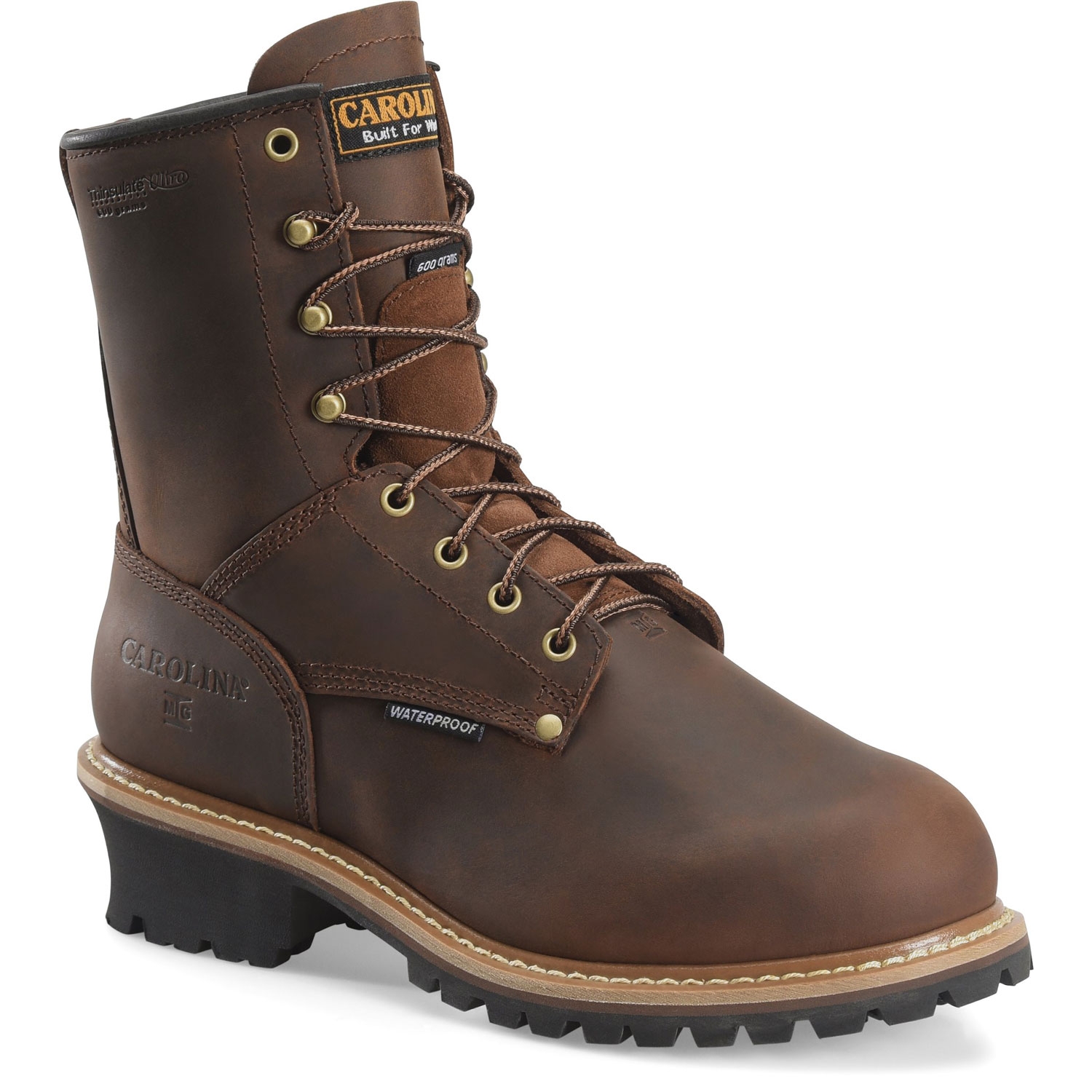 CA7821 Carolina Men's Steel Toe EH Mt WP/Insulated Logger