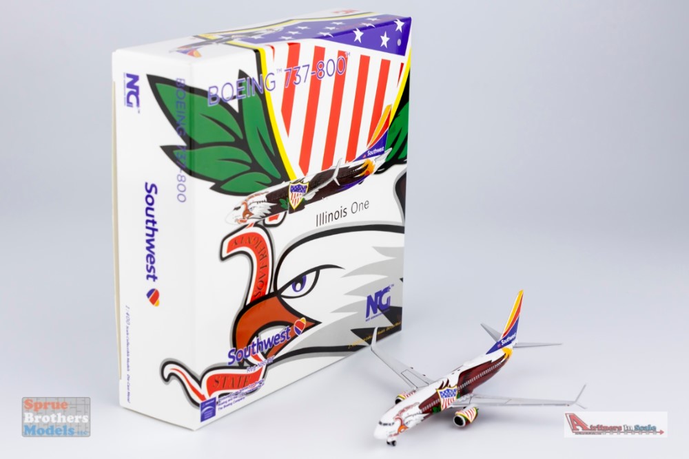 NGM58161 1:400 NG Model Southwest Airlines B737-800(S) Reg #N8619F