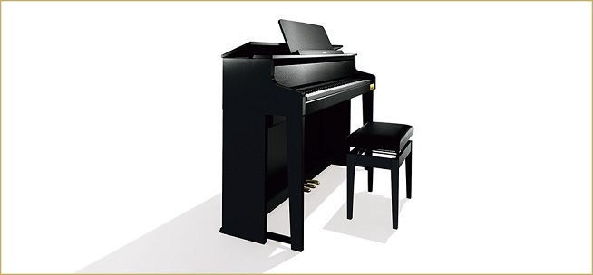 カシオ電子ピアノ「GP-500/GP-300」グランドハイブリッドピアノ