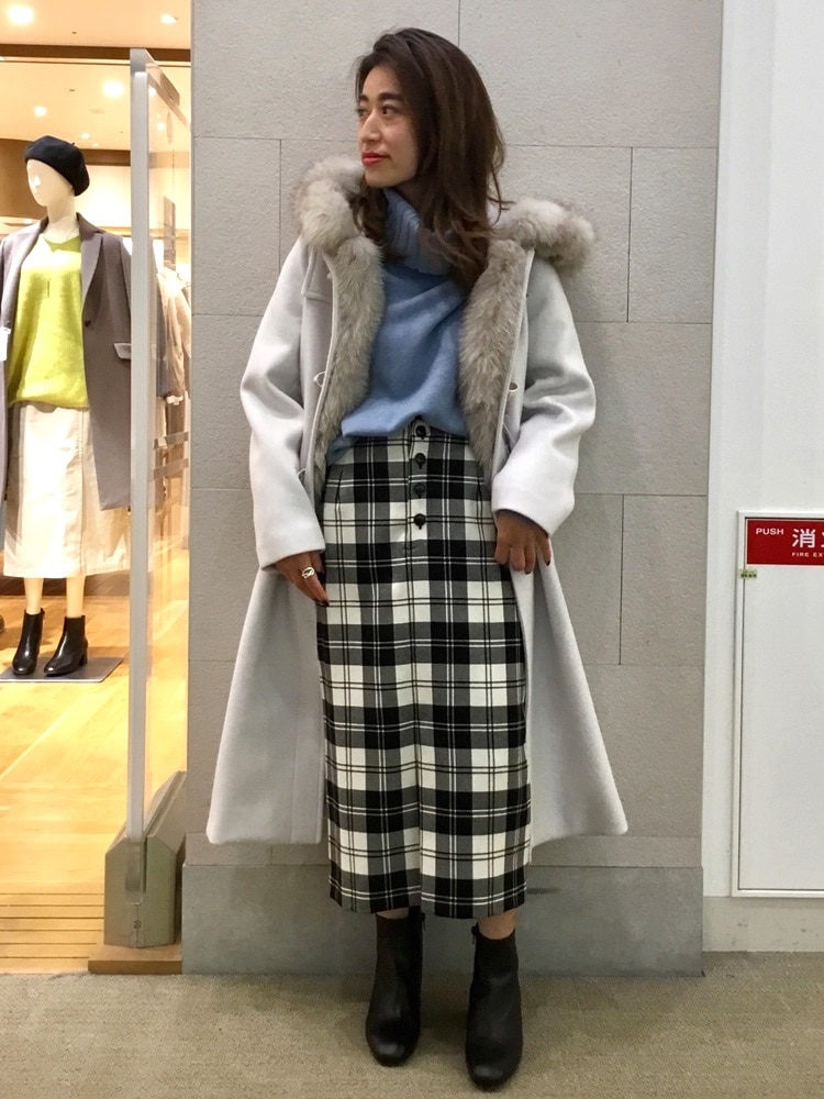 ファーダッフルコート スタイリングの通販｜ SHIPS 公式サイト