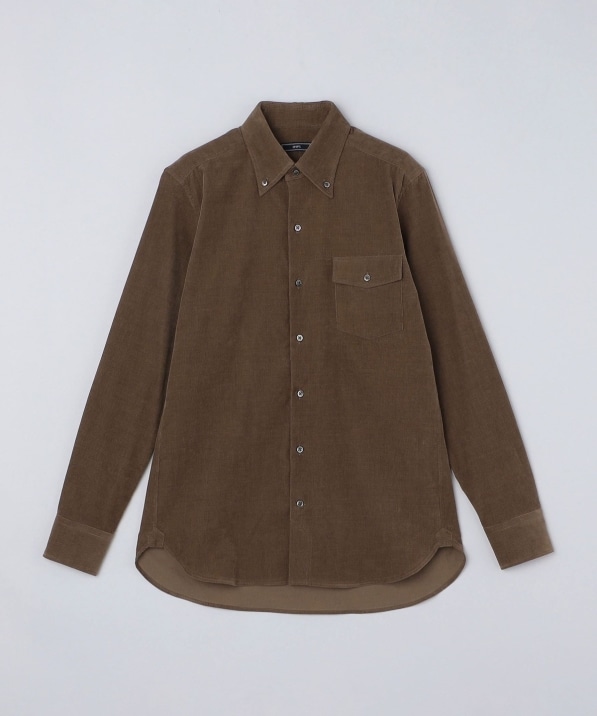 SHIPS: コーデュロイ ボタンダウン シャツ｜ SHIPS 公式サイト