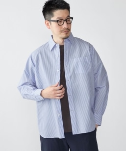 CAMISAS MANOLO: POPLIN NORMAL SHIRT STRIPES｜ SHIPS 公式サイト