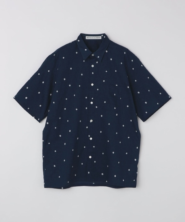 BATEAUX DE SHIPS: レギュラーカラー ドット 半袖 シャツ｜ SHIPS 公式