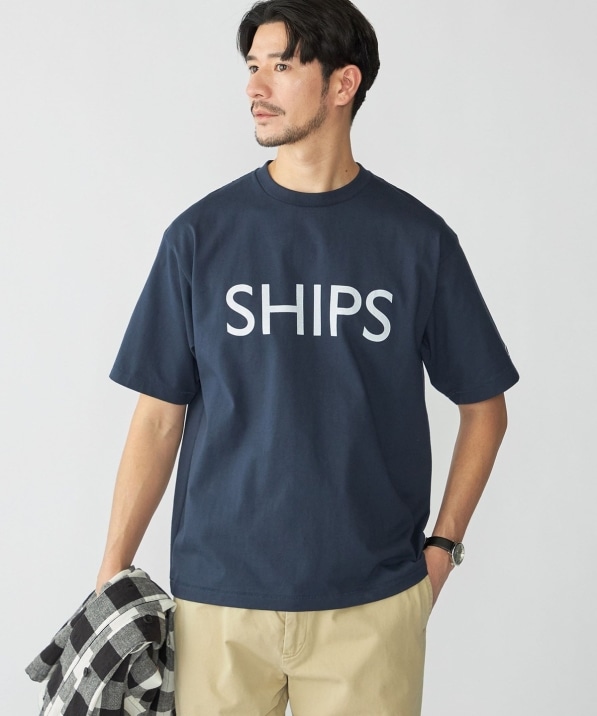 SHIPS別注】Champion: SHIPS ロゴ プリント Tシャツ｜ SHIPS 公式サイト