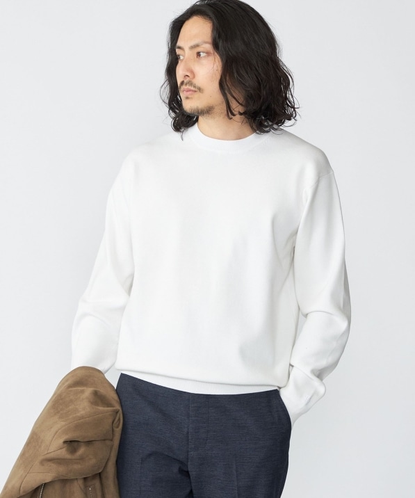 WEB限定】SHIPS:〈ネックが選べる/手洗い可能〉テレワーク ビズ ワン