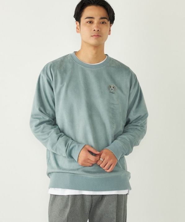 SHIPS Colors:〈洗濯機可能〉ポリエステル フェイクスエード