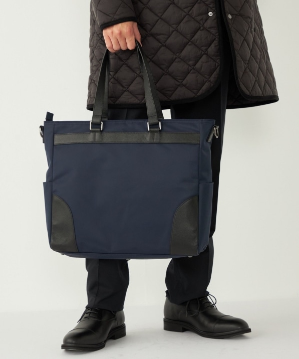 SHIPS Colors:レザーコンビ トートバッグ｜ SHIPS 公式サイト