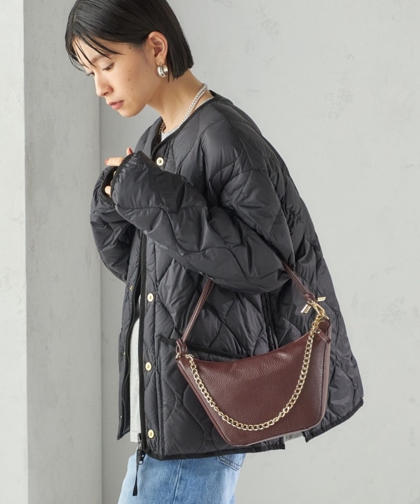 SHIPS別注】TAION:〈手洗い可能〉リブ マルチ WAY ダウン ジャケット